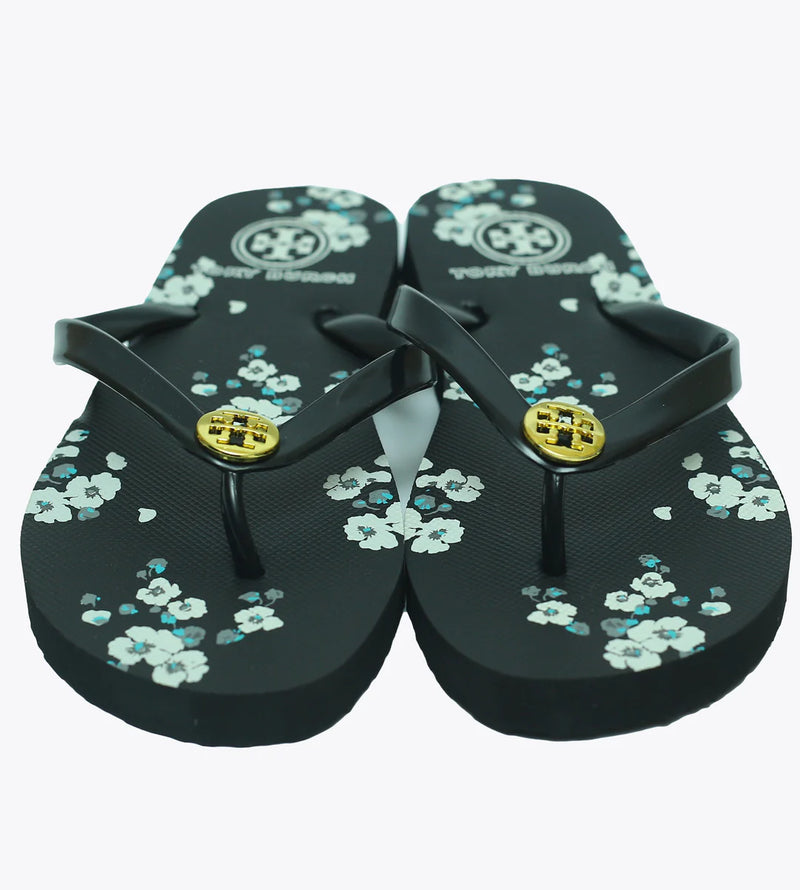 Premium Quality Floral Cloudy Thin Fitflops