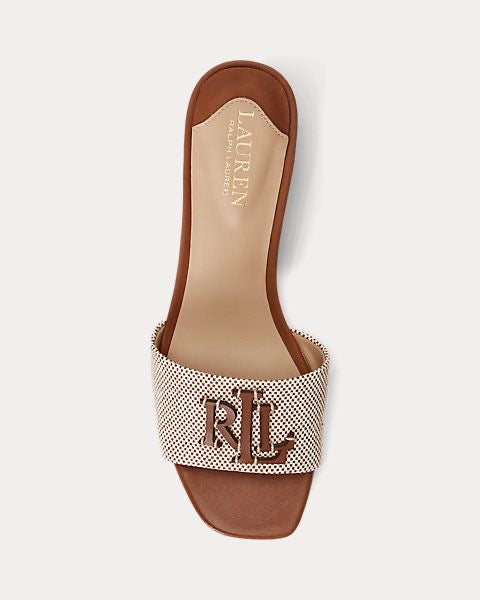 R'Lau-ren Block Heel Brown