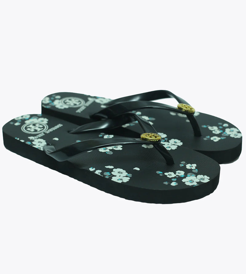 Premium Quality Floral Cloudy Thin Fitflops