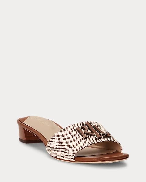 R'Lau-ren Block Heel Brown