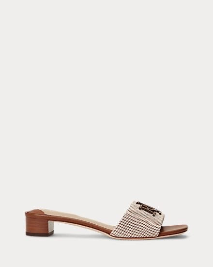 R'Lau-ren Block Heel Brown