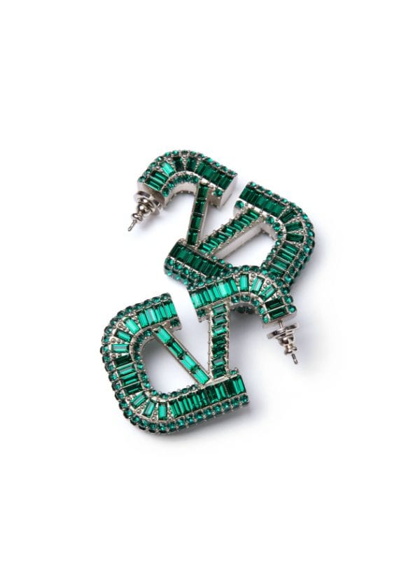 Premium Quality Emerald Green Gravani Earrings
